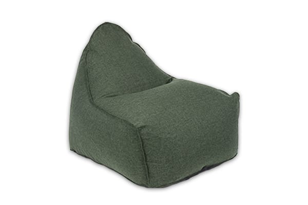 Heimili - Saekkestolen.dk - Fotograf Henrik Espensen Professionelt business produktfoto af grøn Paris sækkestol fra Heimili - Saekkestolen.dk fotograferet af professionel fotograf i Randers Fotograf Henrik Espensen